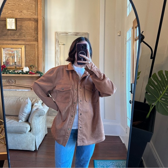 Frye Tan Suede Jacket - Picture 7 of 9